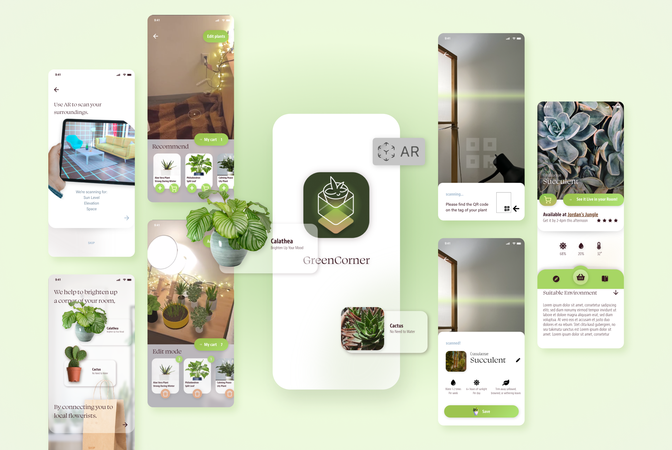 GreenCorner — Urban Gardening with AR